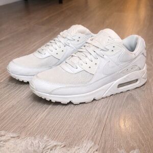 White Nike Air Max 90 Sneakers